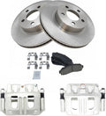 TRQ Front Brake Pad & Rotor Kit Compatible with Ford Ranger - Direct