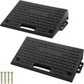 Rubber Curb Ramp 4ft Rise Connectable Sidewalk Ramp - Stable Access