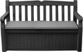Keter Solana 70 Gallon Storage Bench Deck Box - Extra Seating