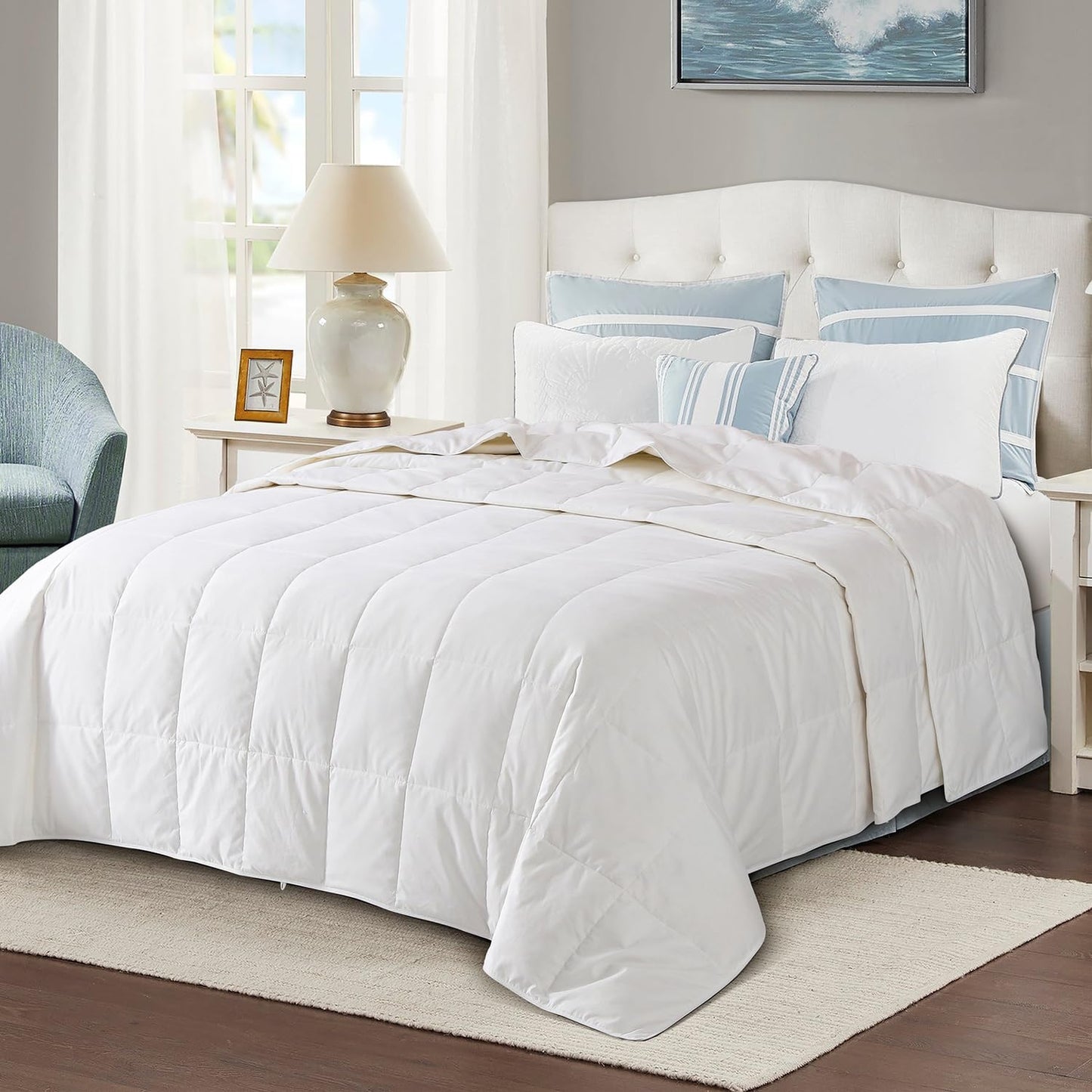 Globon Down Blanket Twin Size for Hot Sleepers, Ultra-Light Comfort
