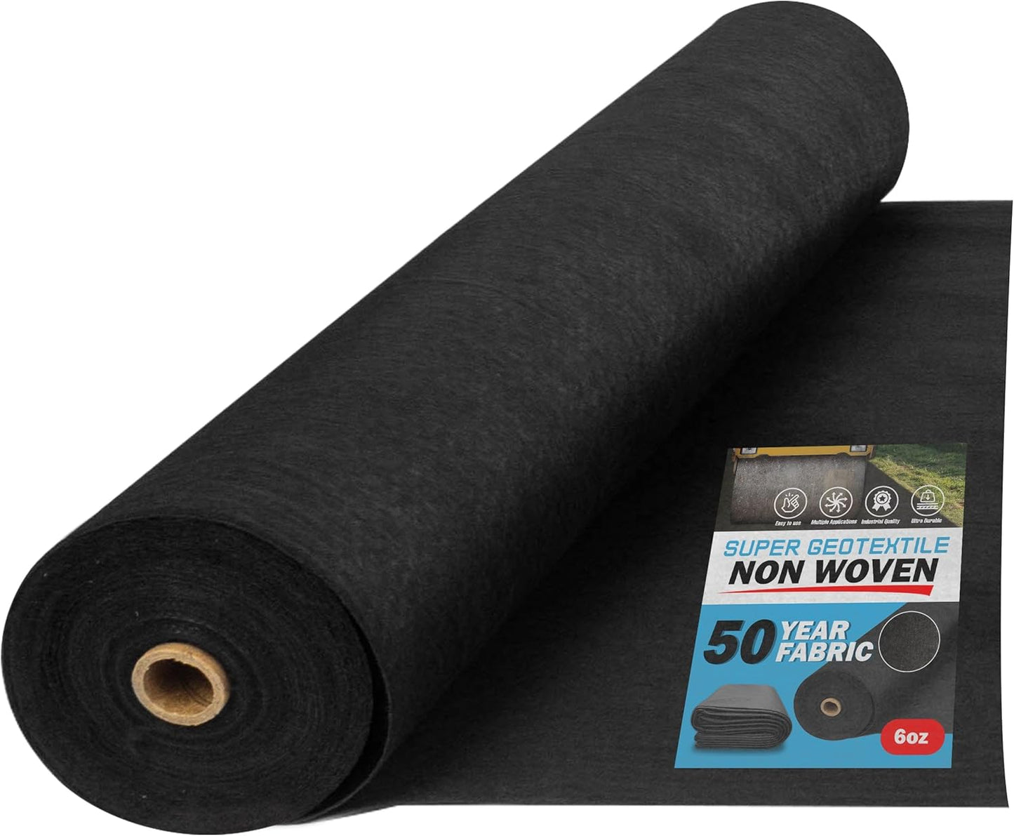 6 oz Non Woven Fabric for Landscaping and Erosion Control