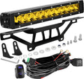 Maverick X3 Shock Tower Yellow Light Bar Kit - 12 in 60W