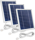3 Pack Solar Panel Charger for Arlo Pro 5S/Pro 4/Pro 3/Ultra