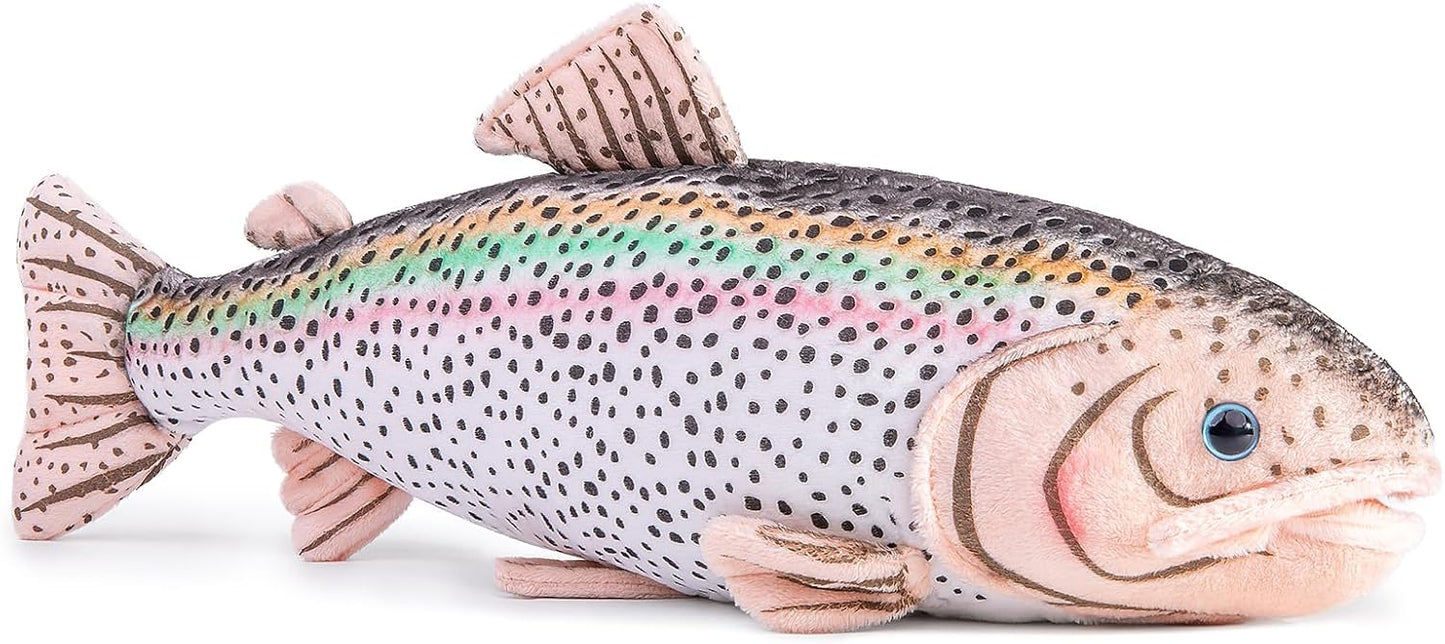17 Realistic Rainbow Trout Plush Toy for Kids ~ Super Soft & ColorfulgetClientOriginal Model