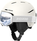 Ski Helmet and Goggles Set for Men Women & Youth - Certified Safety