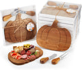 12 Sets Pumpkin Cheese Board Fall Party Favors for Thanksgiving