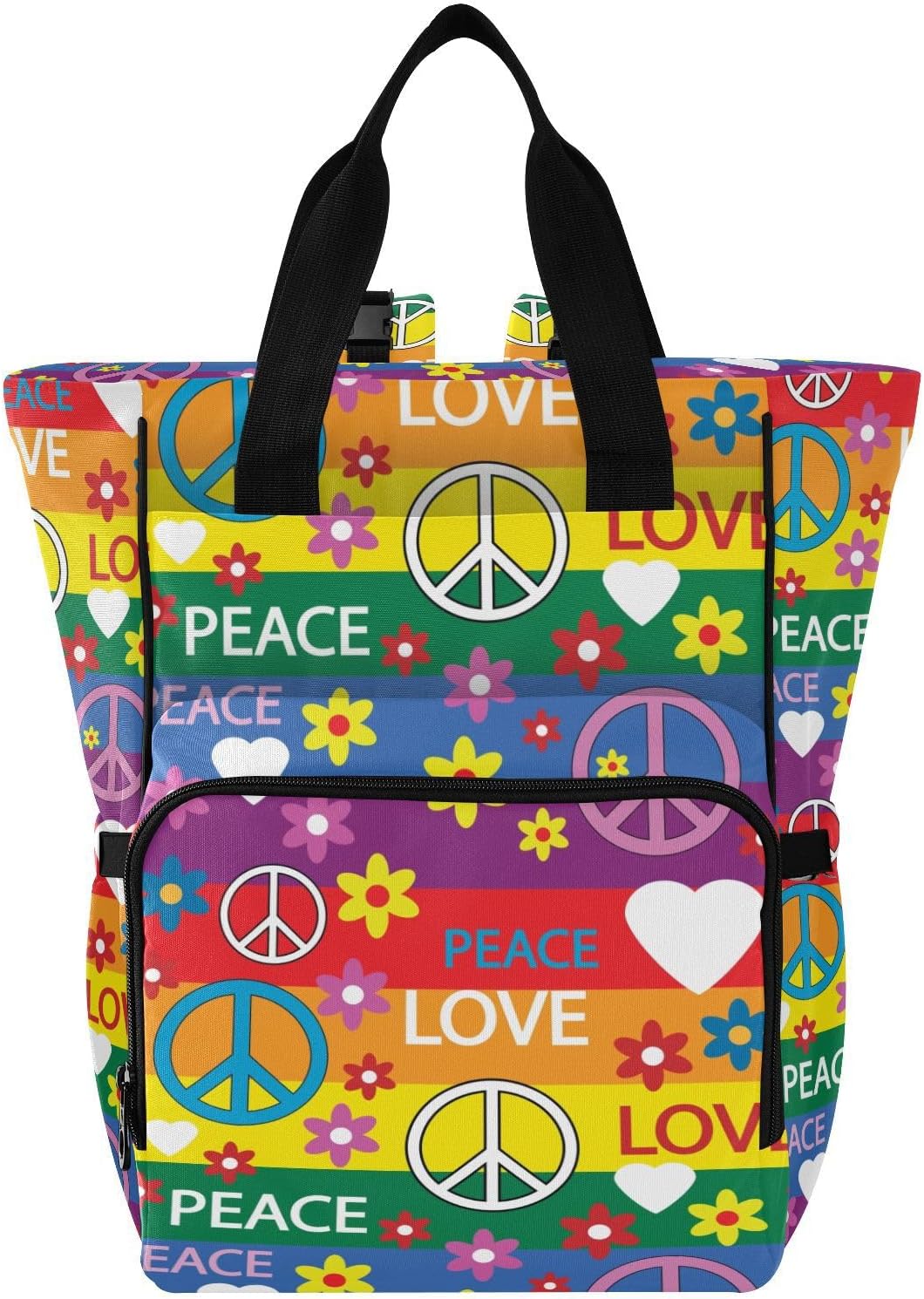 Hippie Diaper Backpack: SPRIport Ultimate Convenience