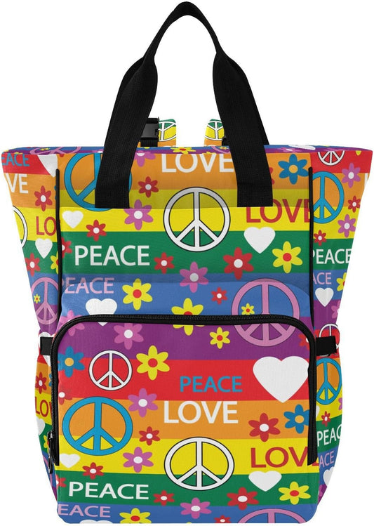 Hippie Diaper Backpack: SPRIport Ultimate Convenience