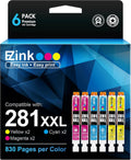 E-Z Ink Compatible CLI-281XXL Ink Cartridge Replacement 6 Pack - High