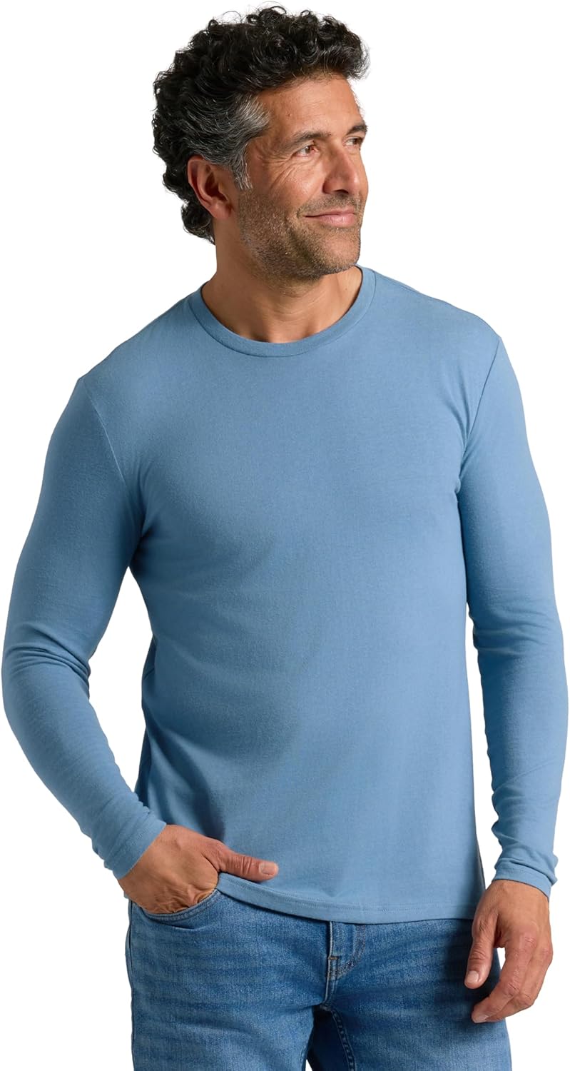 True Classic Long Sleeve Shirts for Men - Comfortable Fit