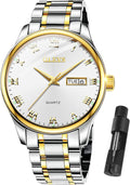 OLEVS Classic Men Watch with Date and Luminous Hands - Business Style