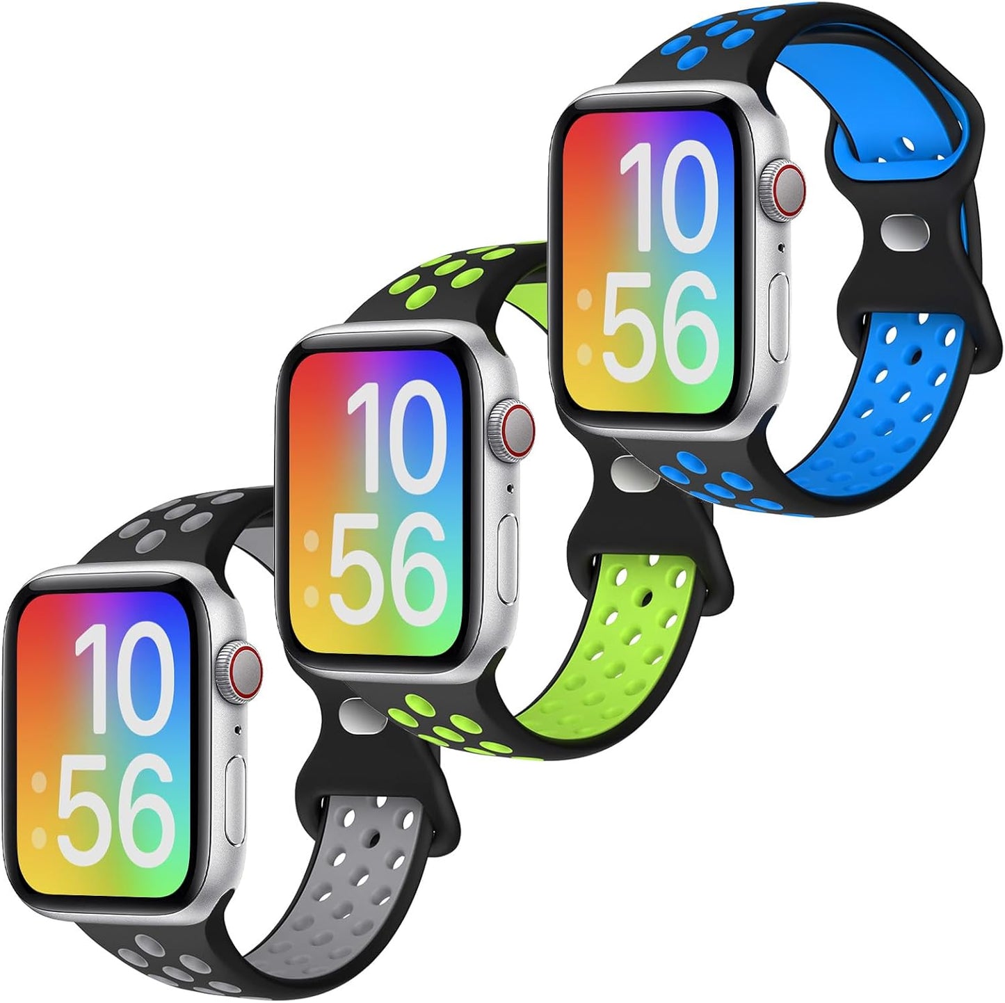 Breathable Silicone Kids Apple Watch Bands - NewJourney