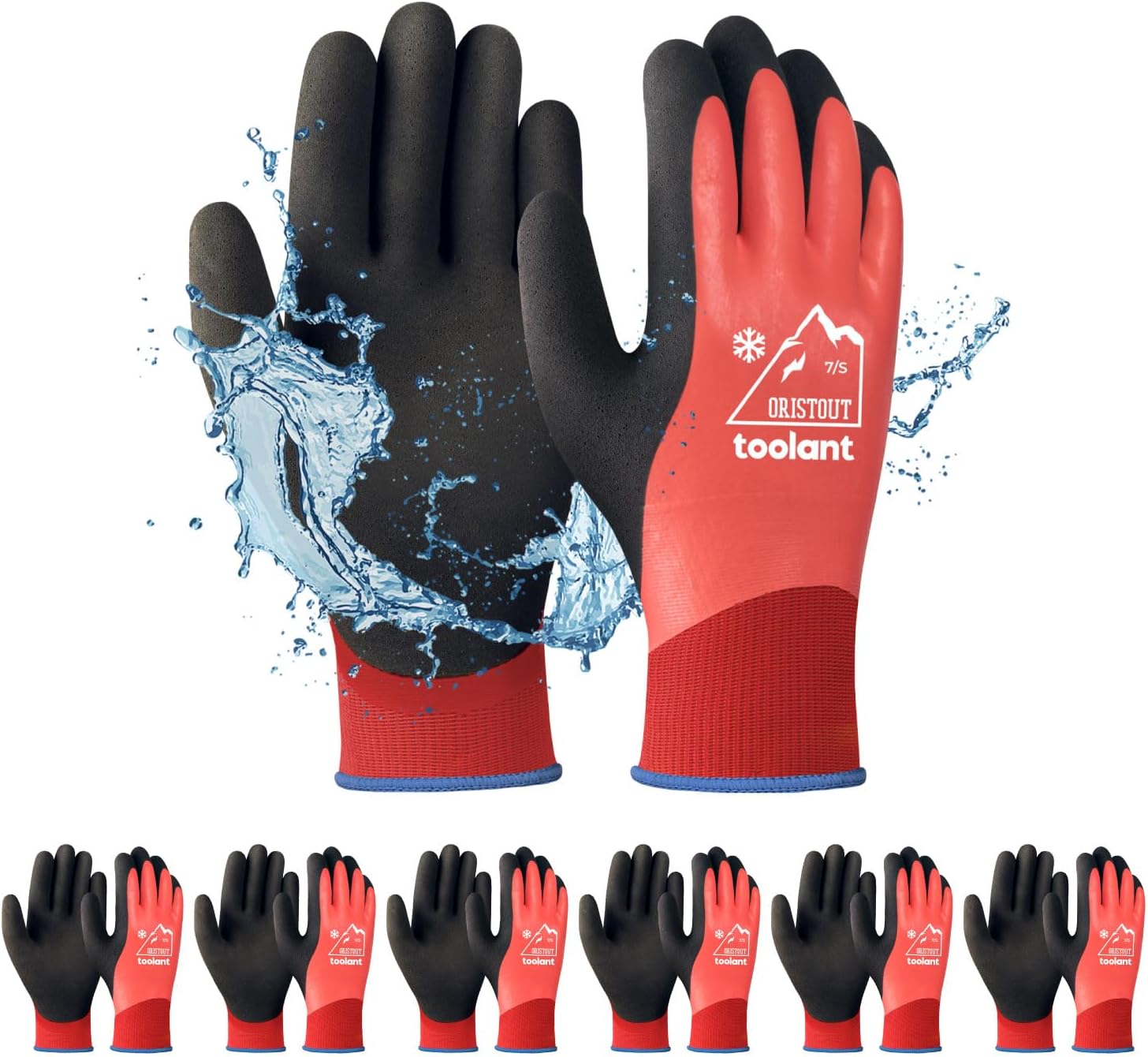 Waterproof Winter Work Gloves for Men and Women - Thermal Insulated