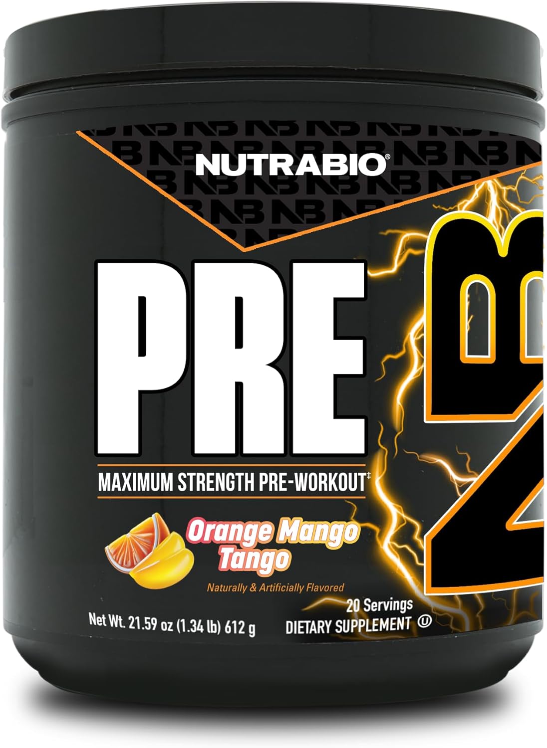 NutraBio Preworkout Powder for Explosive Energy and Focus
