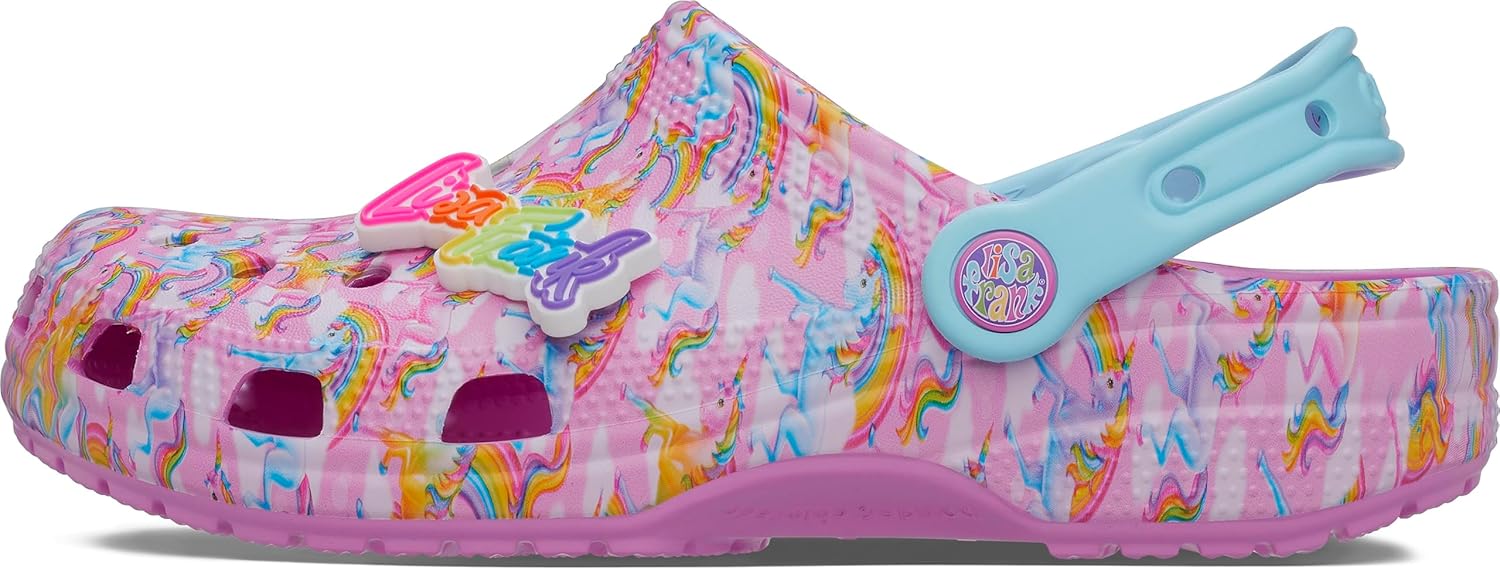Crocs Unisex-Adult Classic Lisa Frank Clogs for Fun and Comfort