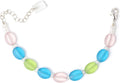 Sea Glass Droplet Bracelet - Handmade Cultured Glass Keepsake