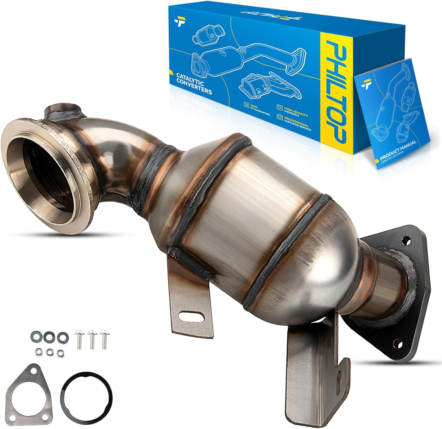 PHILTOP Catalytic Converter for Cruze, Encore, Trax, Sonic 1.4L