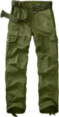 Women's Cargo Pants Cotton Tactical 7-Pocket Casual Cargo Pants