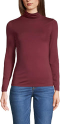 Lightweight Jersey Long Sleeve Turtleneck - Everyday Layering Tops