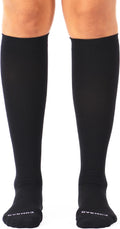 Comrad Nylon Knee High Socks Large Wide Calf - 15-20mmHg Comfort