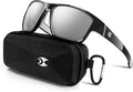 suoso Sports Polarized Sunglasses for Men - UV400 Protection