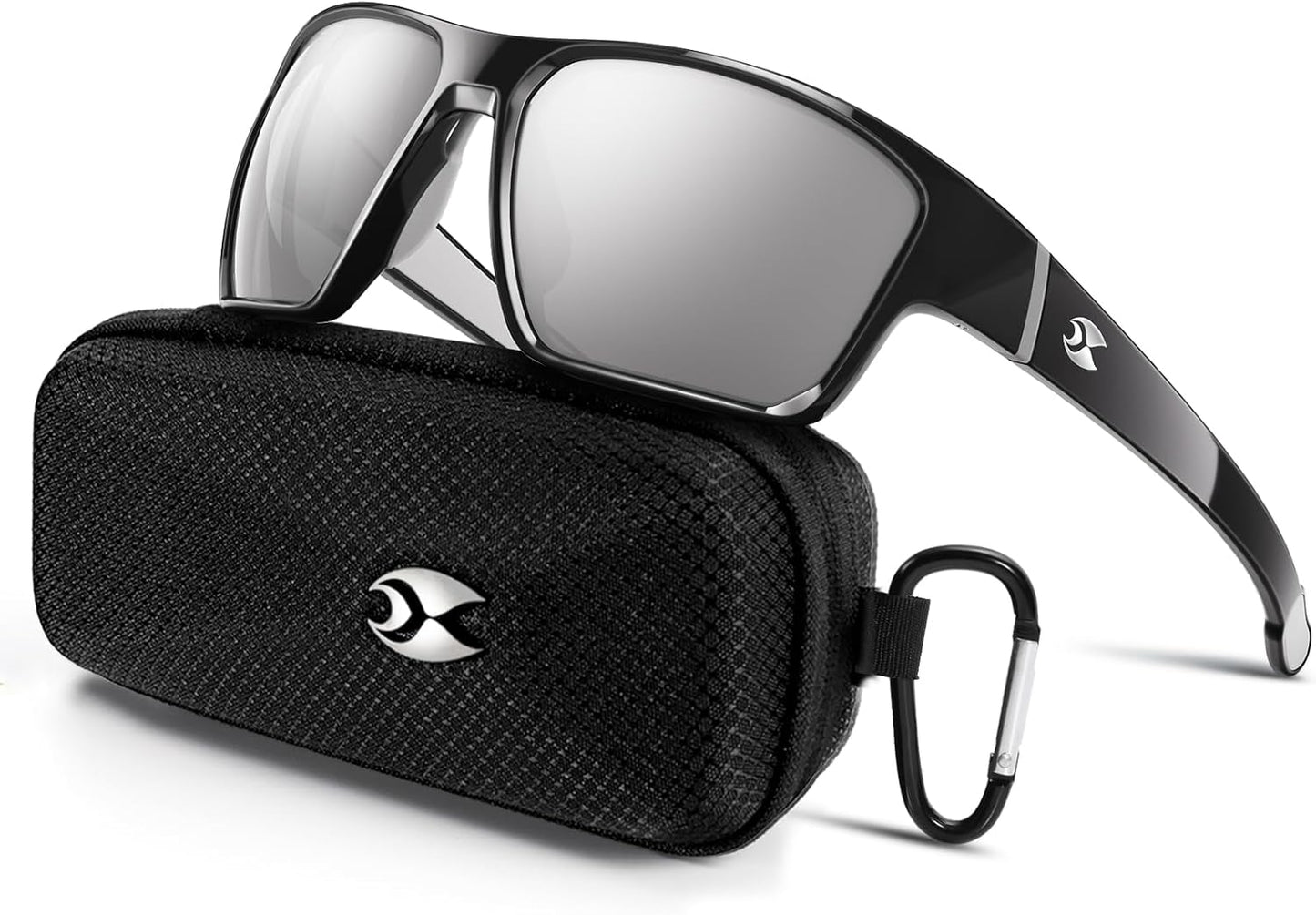 SUOSO Sports Polarized Sunglasses for Men and Women - UV400