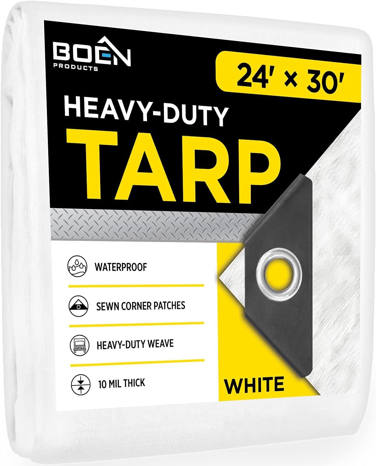 Heavy Duty Waterproof Tarp Cover for All Weather Protection