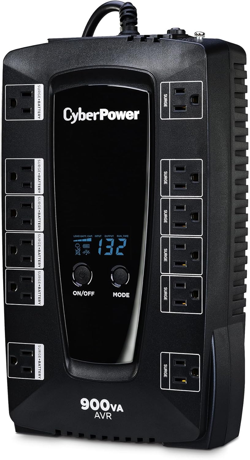 CyberPower AVRG900LCD UPS System: Reliable Power Backup Solution