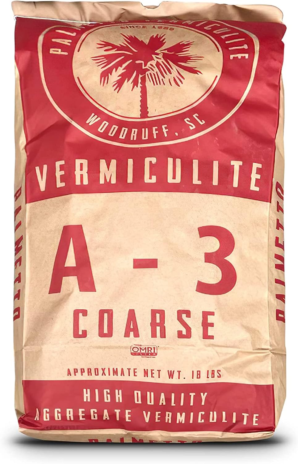 Palmetto A3 Coarse Vermiculite Potting Soil Mix for Plants