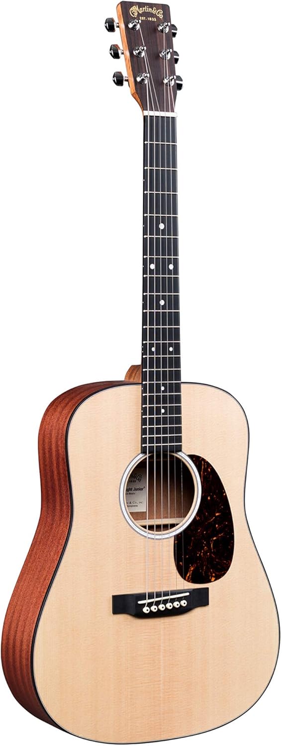 MARTIN D Jr-10: Rich Tone, Natural Spruce