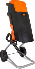 WEN 15-Amp Rolling Electric Wood Chipper and Shredder - Compact Power