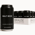 Brause Malt Beer German Craft Soda 12-Pack - Award Winning Low-Calorie
