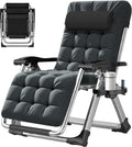 Zero Gravity Chair with Removable Cushion - Supports 440 lbs