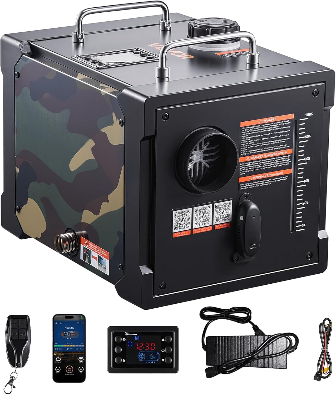 VEVOR Diesel Heater 8KW: Portable Heating Solution for Vehicles