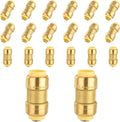 Foskan Push Fit Fittings 1 in x 1 in Brass Straight Coupling - Fast