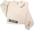 Custom Mama Sweatshirt With Kids' Names | Stylish Mom Gift