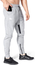BROKIG Mens Gym Jogger Pants - Slim Athletic Sweatpants