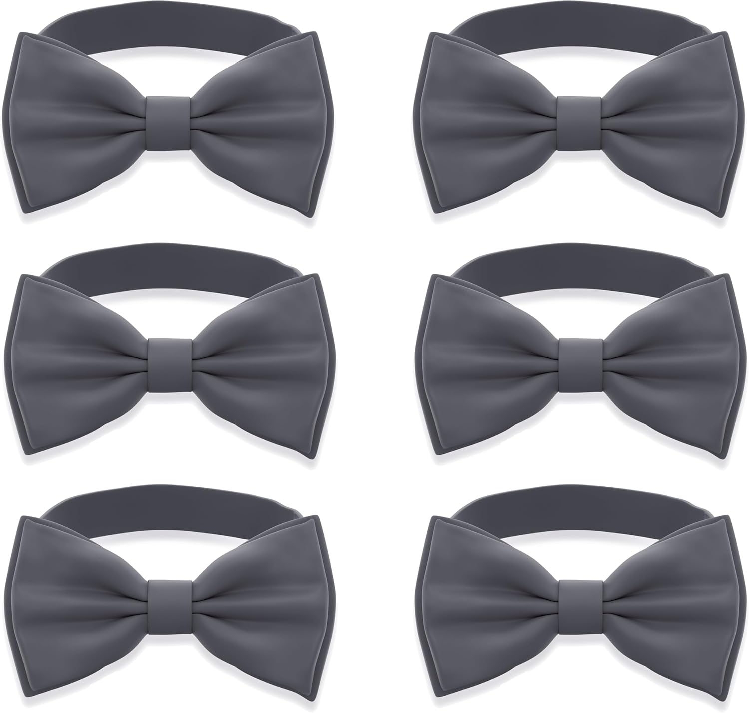 Classic Satin Bow Tie for Tuxedo - Pre-Tied Style Bowties
