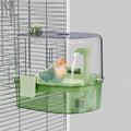 Automatic Bird Bath for Cage with Pump and Dual Modes - Quiet