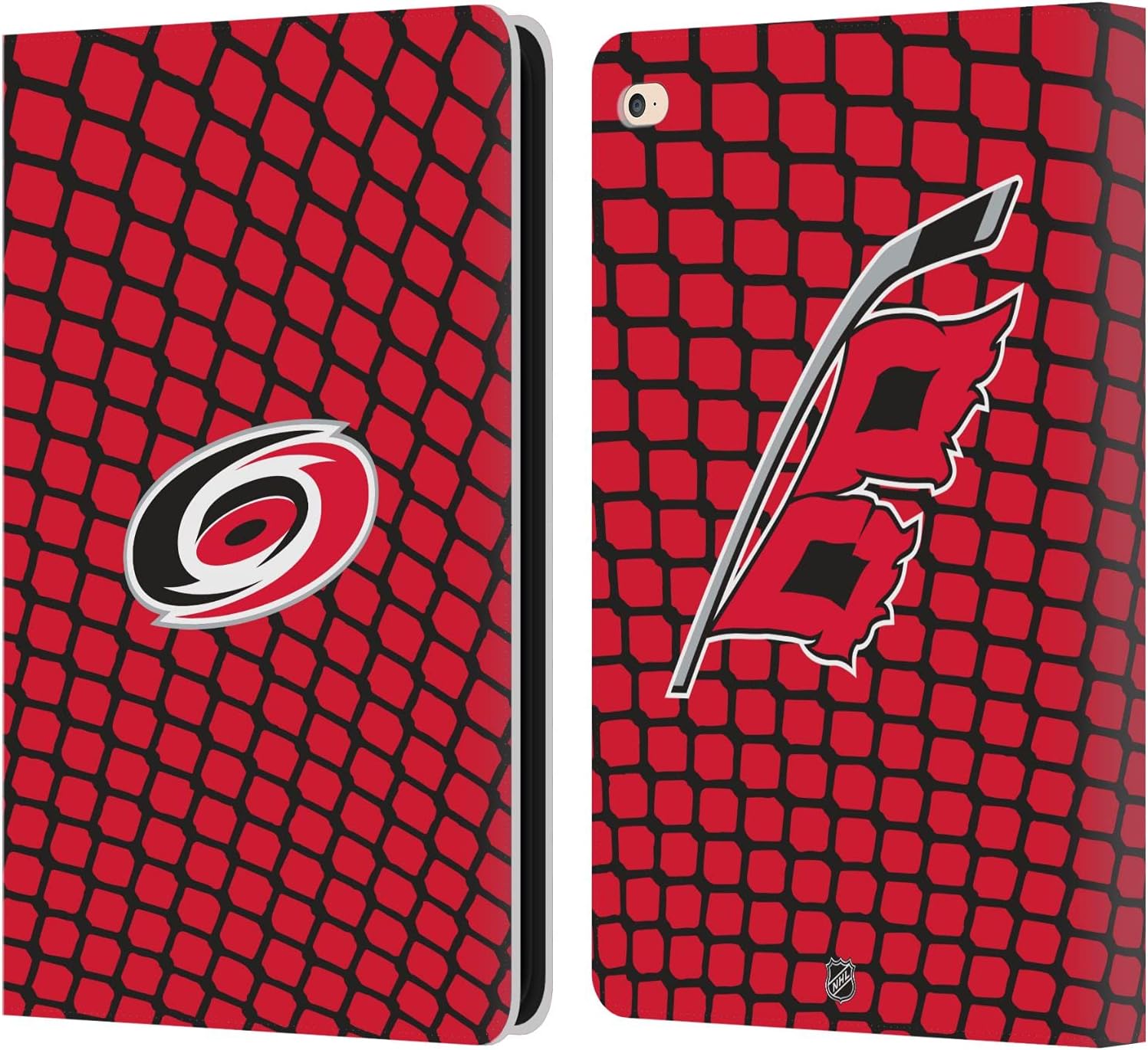 NHL Carolina Hurricanes Leather Wallet Case for iPad Air 2 (2014)