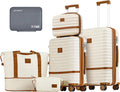Joyway 20Inch & 24Inch Checked Luggage Set for Travelers
