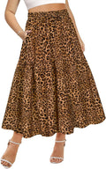 Plus Size Skirts for Curvy Women - Comfortable Boho Maxi Skirt