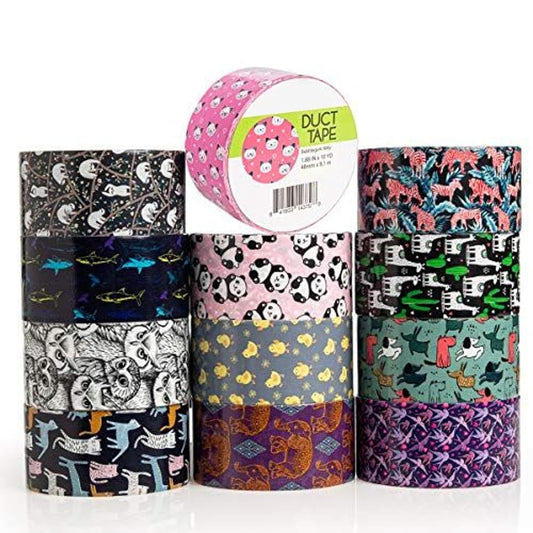 Simply Genius Decorative Duct Tape Rolls for Crafts & Repairs