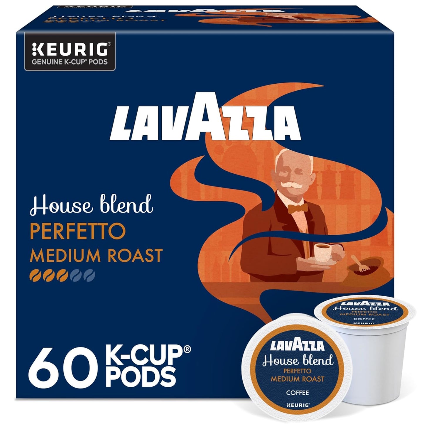 Lavazza House Blend Perfetto K-Cup Pods for Bold Coffee Lovers