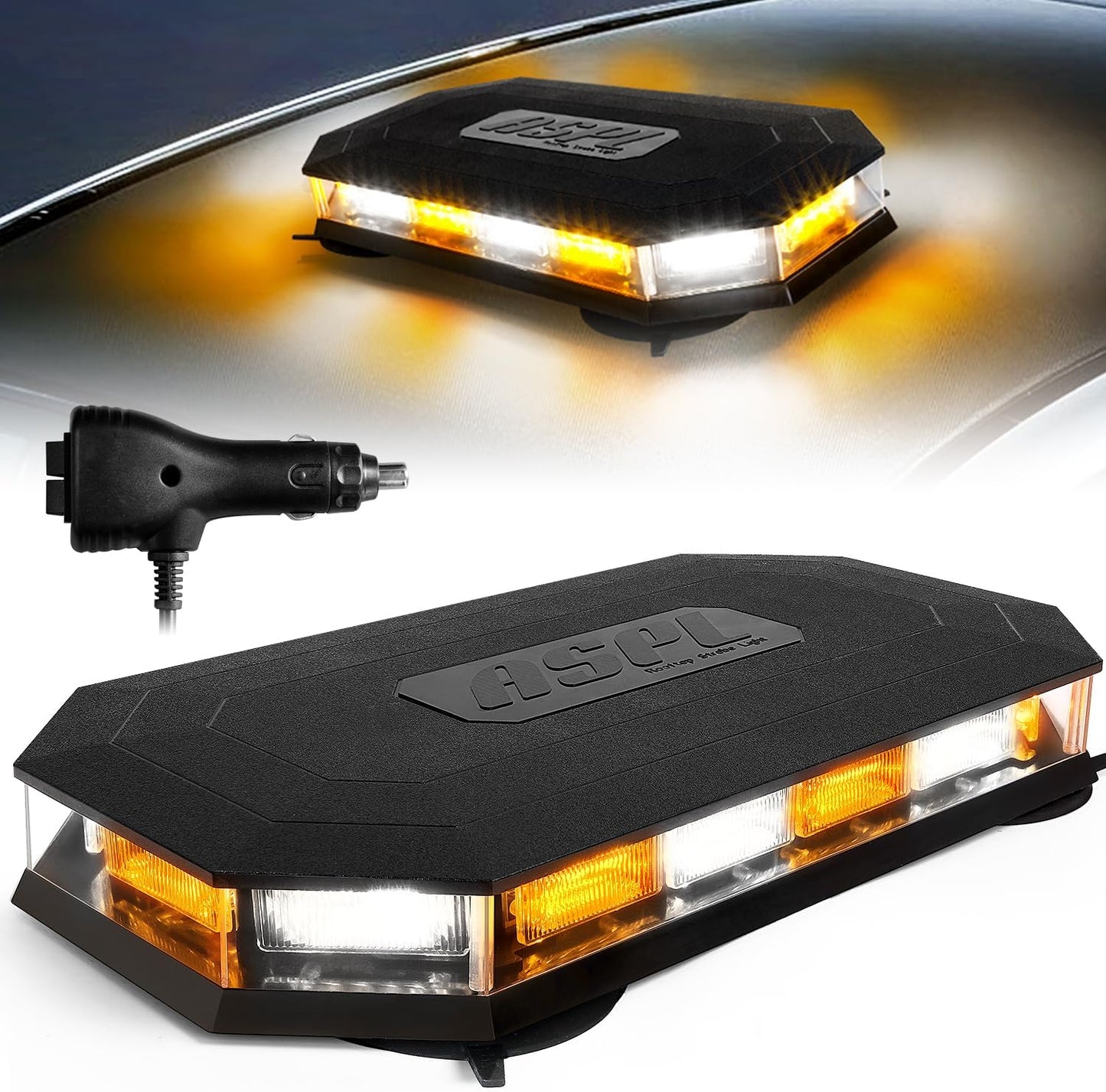 ASPL 16.5 Inch Roof Top Beacon Emergency Strobe Light