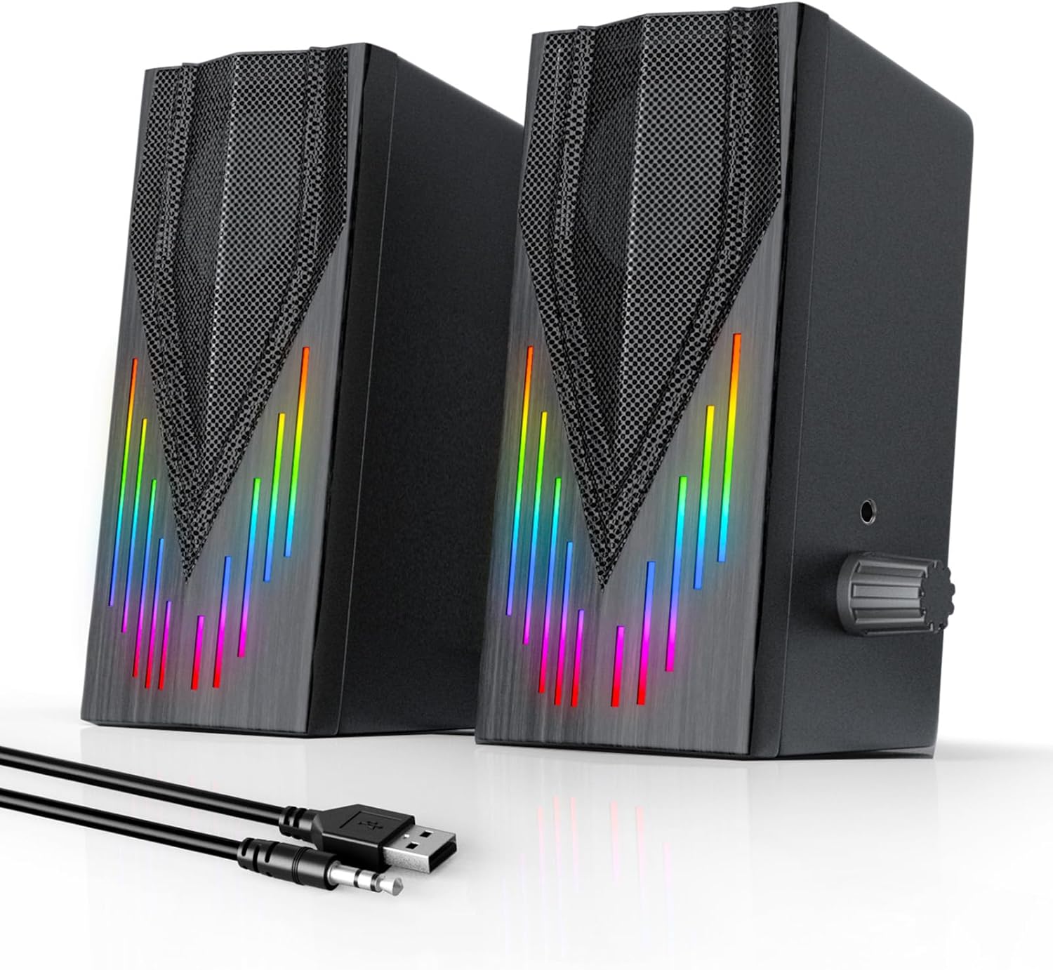 RGB Computer Speakers, Immersive Sound Experience