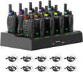 Retevis H-777H 2 Way Radio 10 Pack - Multi Charger for Event Security