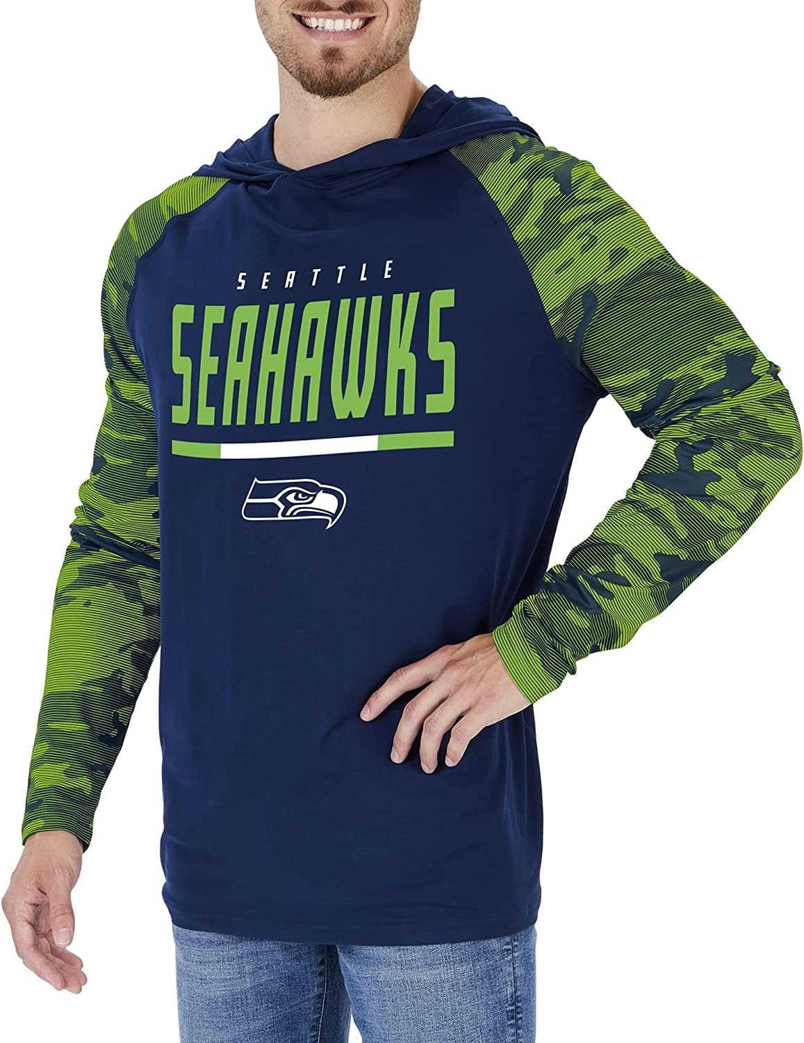Zubaz NFL Teams Lightweight Pullover Hoodies for Every Fan