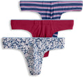Men's True Style Thong 3-Pack - Low Rise Cotton Comfort