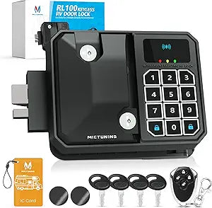 MICTUNING RV Door Lock Replacement with Keyless Entry Keypad
